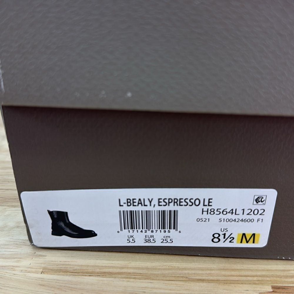 Franco Sarto Dark Brown Leather Ankle Boots - Picture 7 of 7